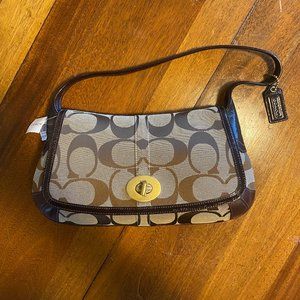 Coach Ergo Signature Flap Purse NWT (includes dust bag)